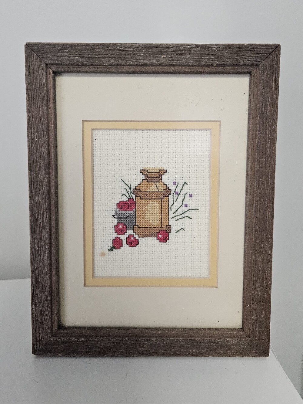 Apple Needlepoint Art